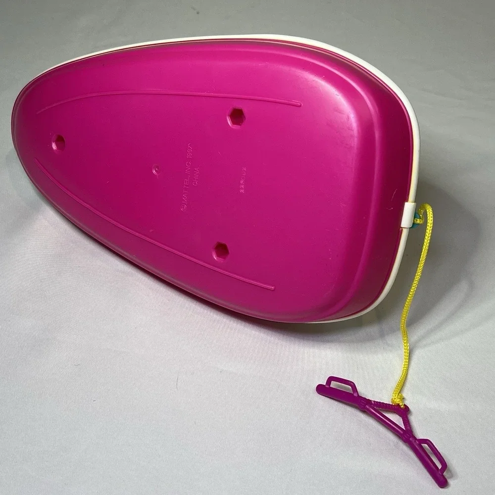 VTG‎ 1997 Mattel Barbie Wave Runner Jet Ski Vehicle Water Toy Pink & White